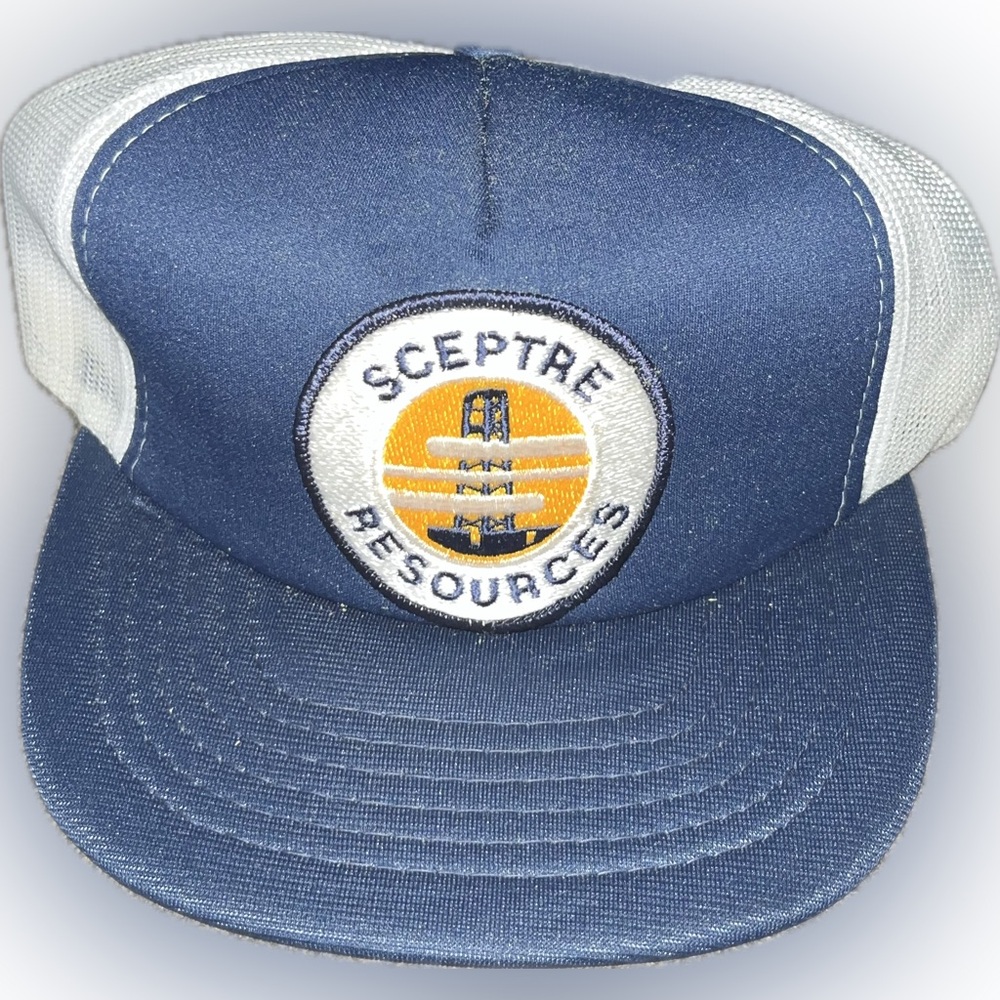 Vintage 1980s Sceptre Resources Trucker Hat